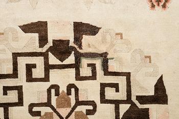 Matta, Peking, antik/semiantik ca 235 x 242 cm.