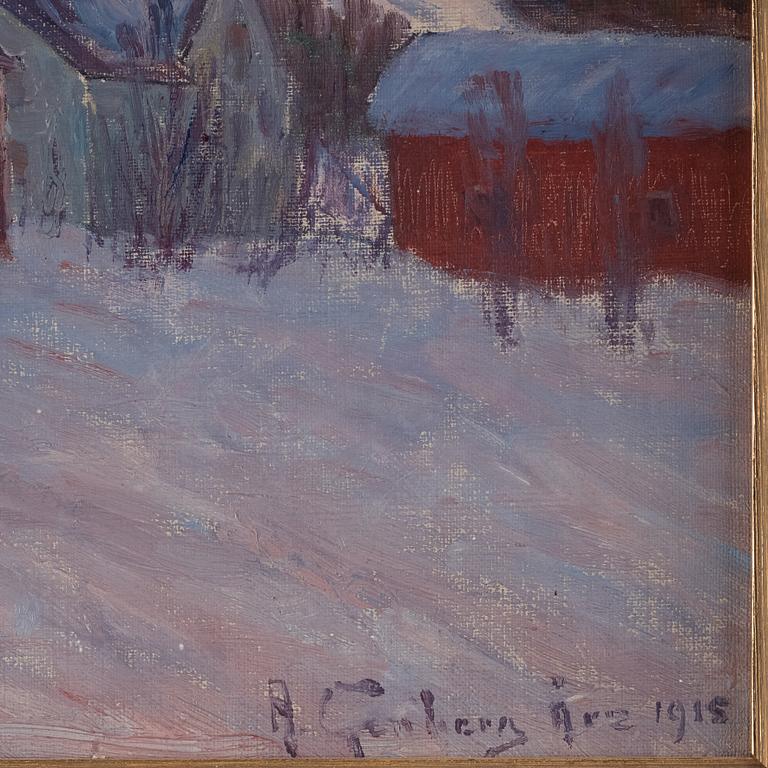 Anton Genberg, Åreskutan.