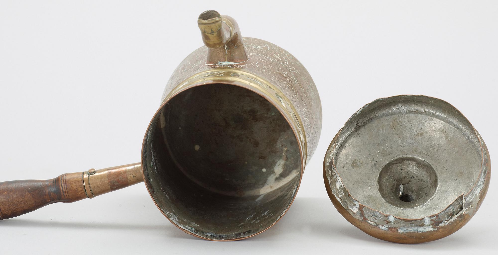 KANNA, koppar, delvis 1700-tal.