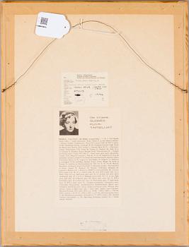 TUULIKKI PIETILÄ, etsning, signerad, daterad 1946 och numrerad 20/20. Konstnärens avdrag.