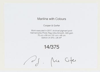 Cooper & Gorfer, "Marilina with Colours" 2017.