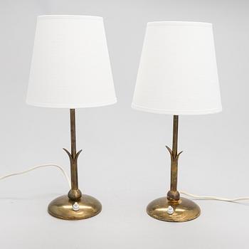 A pair of table lamps, mid-20th century. - Bukowskis