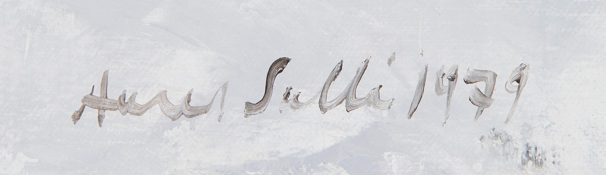 Aares Salli, Vintrig skog.