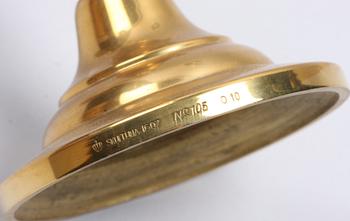 KANDELABER, mässing. Skultuna.