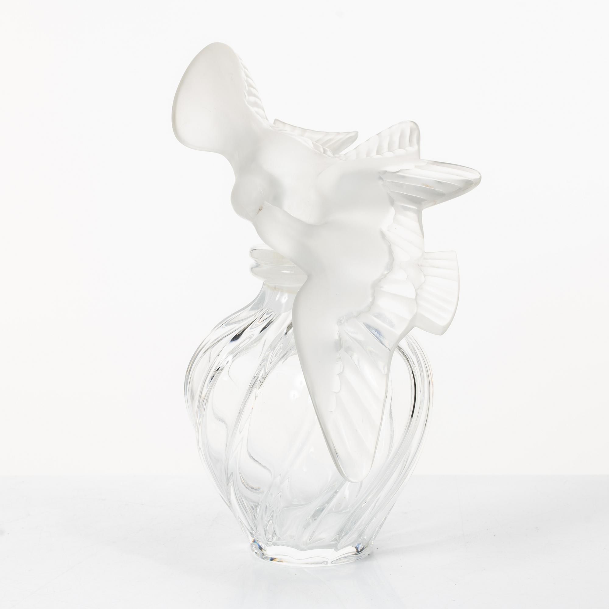 Nina Ricci, parfymflaska, "L'air du temps", Lalique.