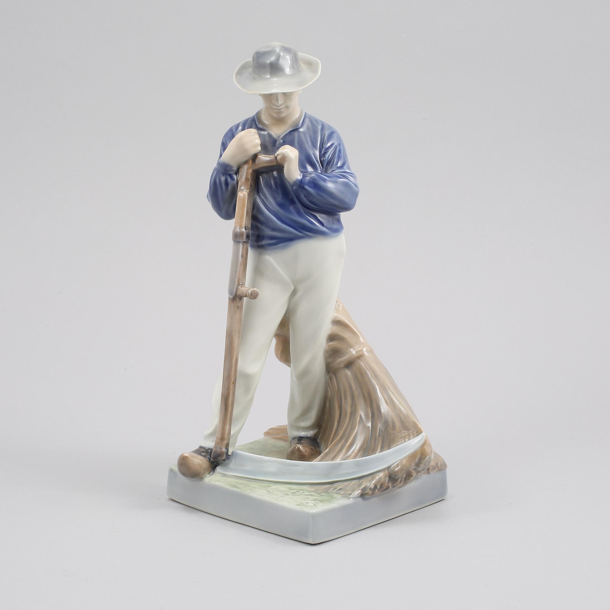 FIGURIN, porslin, Christian Thomsen, Royal Copenhagen, 1900-talets andra hälft.