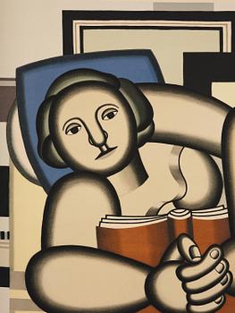 Fernand Léger, after, "La lecture".