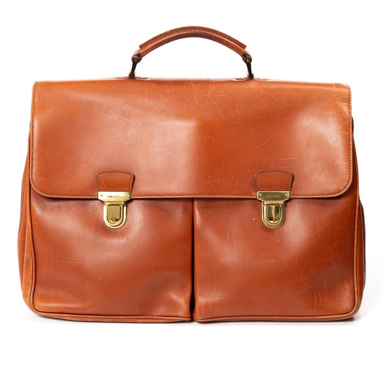 Prada, portfölj, vintage.