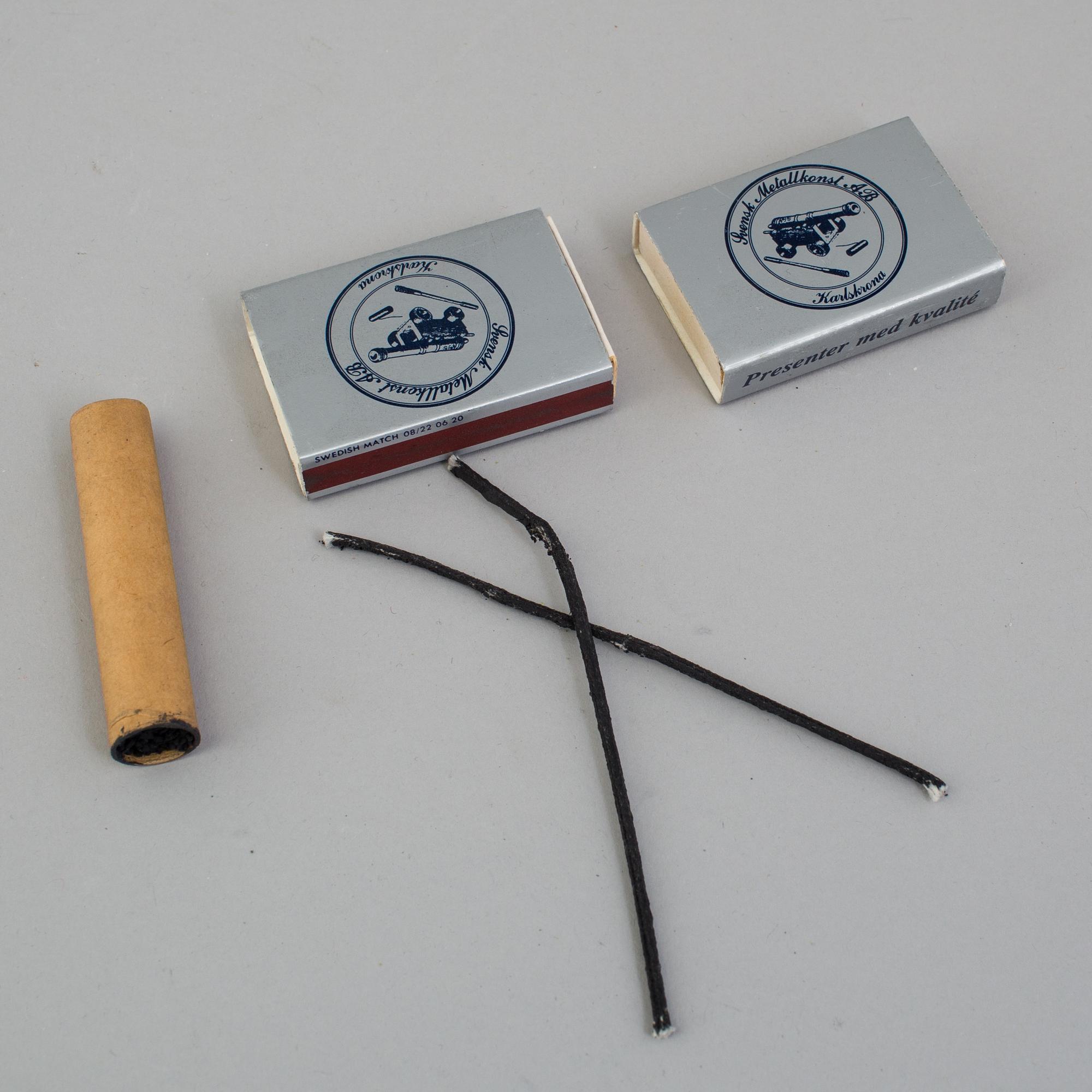 a table cannon by Svensk Metallkonst AB Karlskrona.