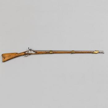 A Swedish Infantry percussion rifle model 1815/49.