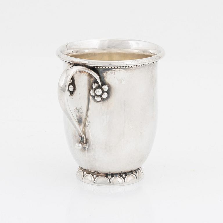 Georg Jensen, cup, sterlingsilver, modell 127 C, efter 1945.