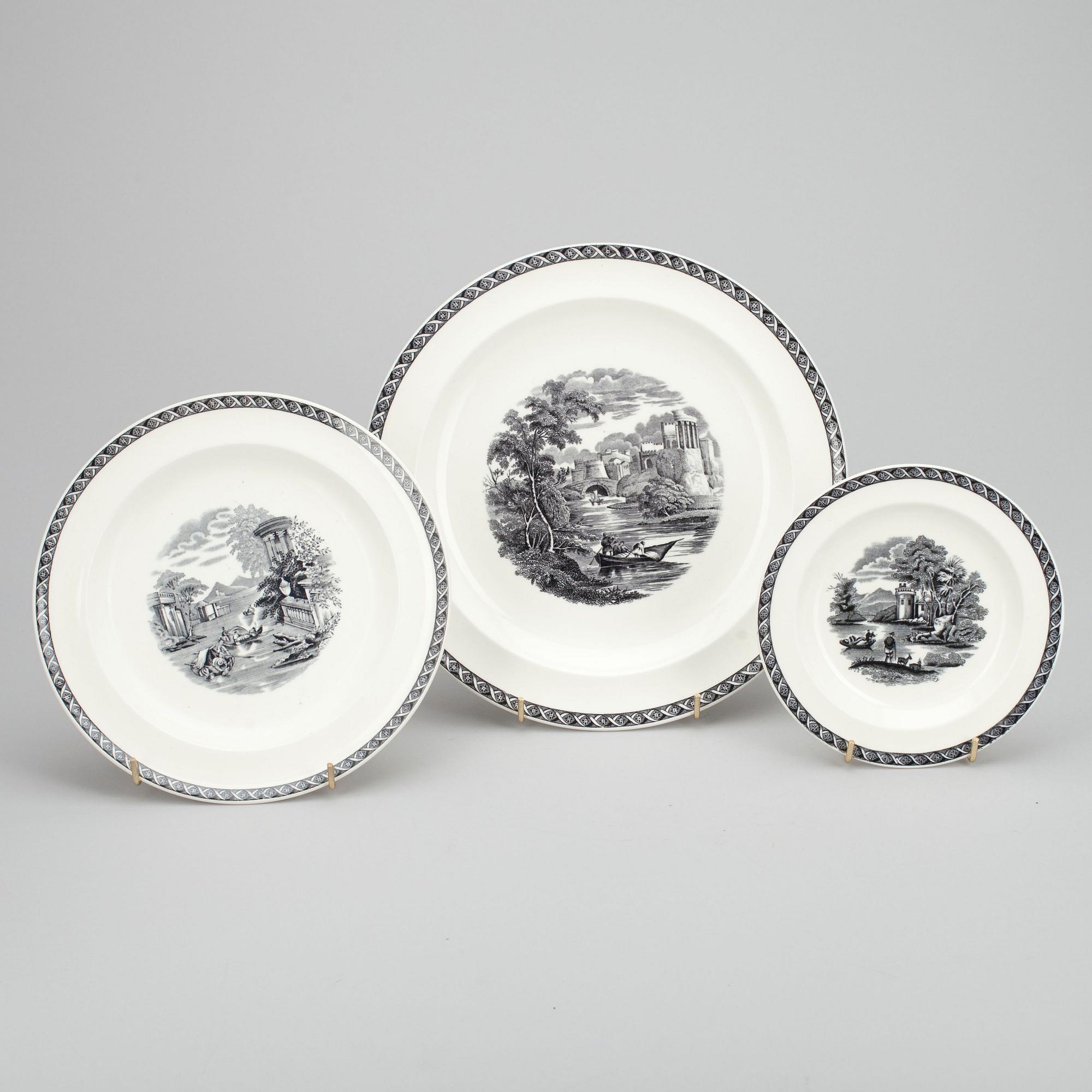 SERVIS, 65 delar, England, Wedgwood, Etruria, 1900-talets början.