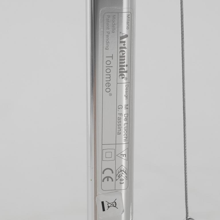 Michele De Lucchi & Giancarlo Fassina, a pair of 'Tolomeo' table lights, Artemide, Italy.