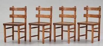 Axel Einar Hjorth, stolar 4 stycken "Sandhamn", Nordiska Kompaniet, 1929.