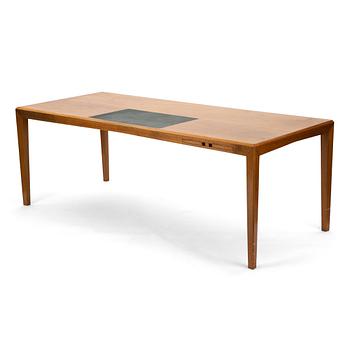 225. Bertil Fridhagen, attributed to, an executive desk, Svenska Möbelfabrikerna Bodafors, 1950s. Reportedly only two tables produced.