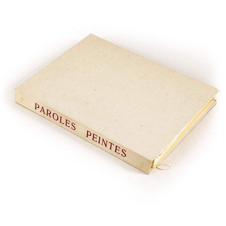 PAROLES PEINTES IV, mapp, Éditions O. Lazar-Vernet, Paris, 1970.