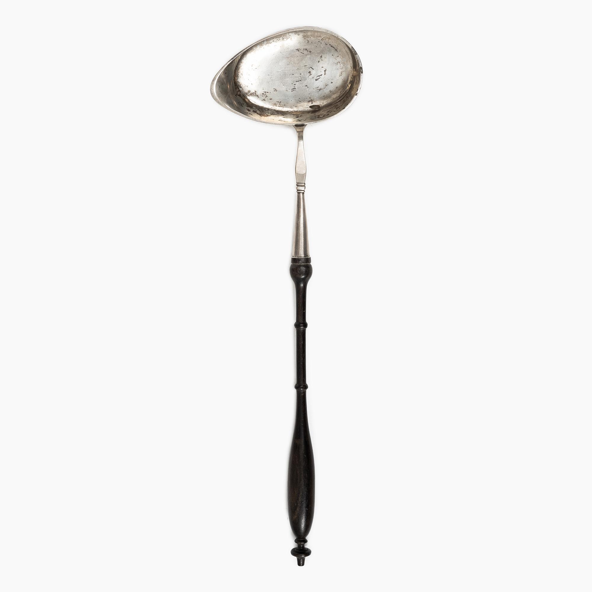 Pehr Fredrik Palmgren, soppslev, silver, Stockholm, verksam 1850-1878.