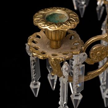 A late 20th century chandelier.