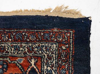 An antique carpet, probably Bidjar, West Persia, c. 447 x 340 cm.
