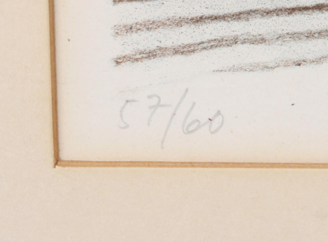 BILLGREN, OLA.  Färglitografi, sign o numr 57/60.