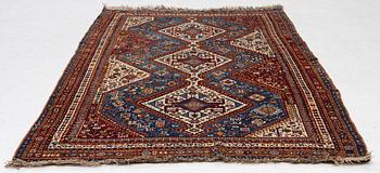 Matta, Qashqai, semiantik, ca 237 x 138 cm.