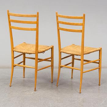 a pair of 1940's-/50's chairs.