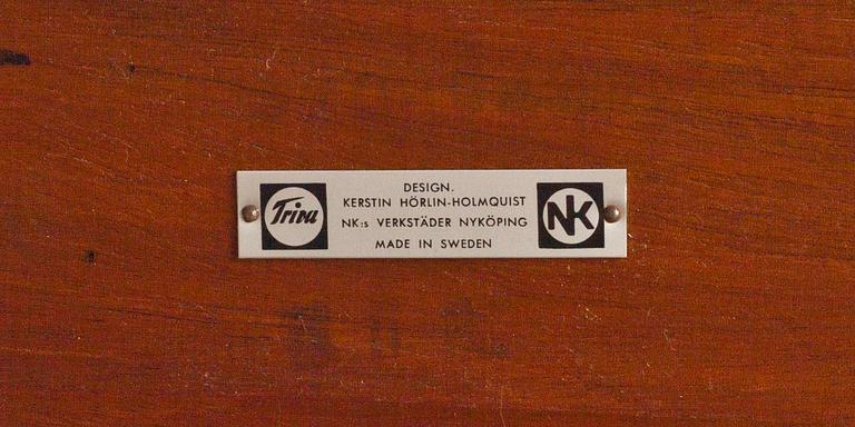 BORD, Kerstin Hörlin-Holmquist, Triva, NK:s verkstäder.