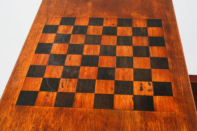 A game table, 19th century.