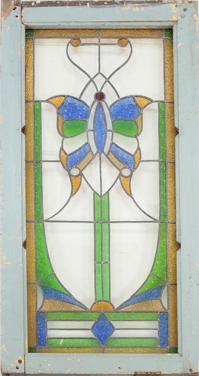 FÖNSTER, 4 st. Jugend, 1900-talets första hälft.