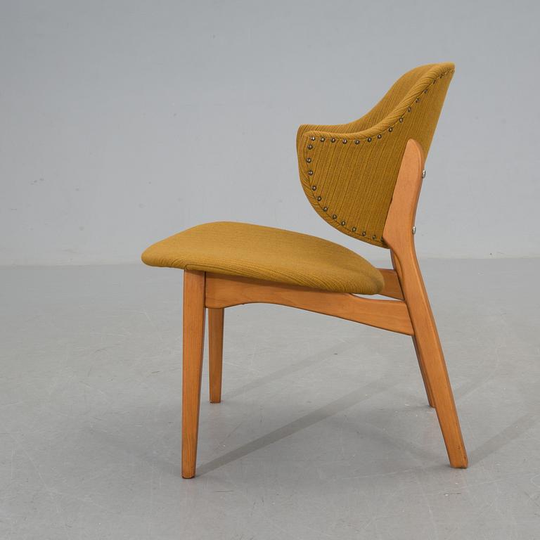 FÅTÖLJ, "Shell Chair", Ib Kofod Larsen, 1960-tal.