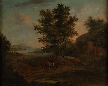 German School, circa 1800, oil on canvas, a pair.