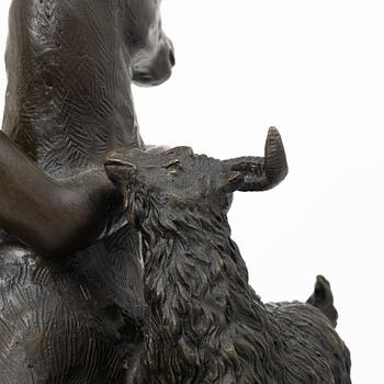 Diana and the deer, P. Jacquiet, after, 21st century.