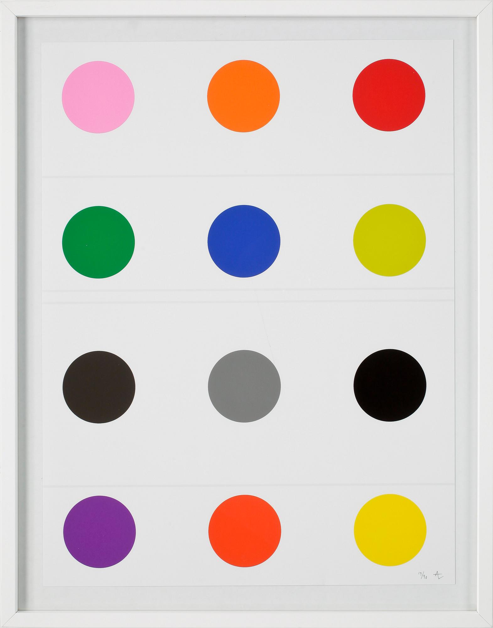 ANDREAS LUNDBERG, gicleetryck, monogramsignerad o numrerad 14/90.