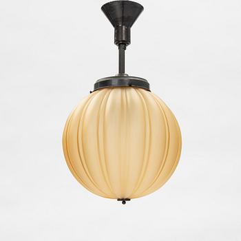 A Swedish Grace ceiling lamp, 1920's.