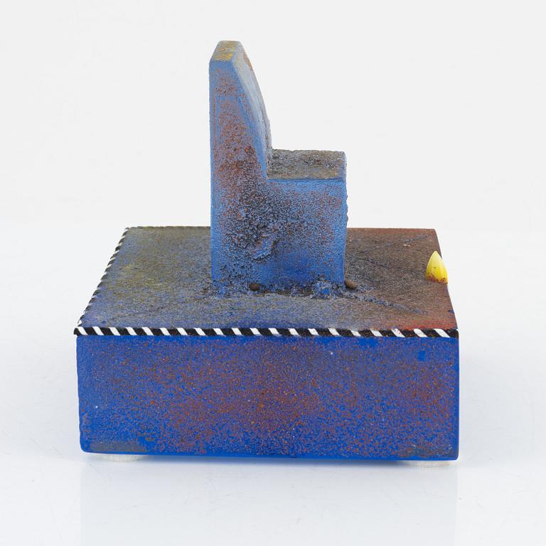 Bertil Vallien, "Buddhas tand", unik skulptur, Kosta Boda.