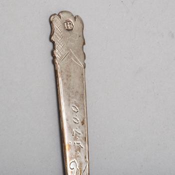 Sked, silver, Herman Brouer (v Trondheim 1686-1703).