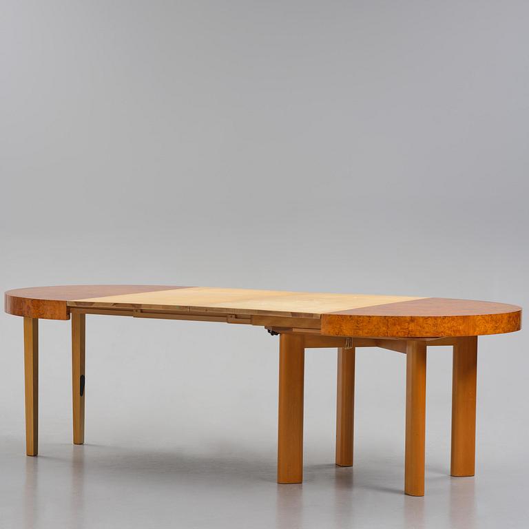 Axel Einar Hjorth, a five-piece "Birka" dining suite, Nordiska Kompaniet, Sweden, 1930s.