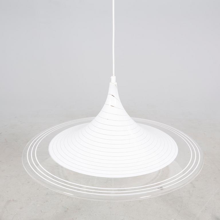 An Italian plastic ceiling pendant 21st century.