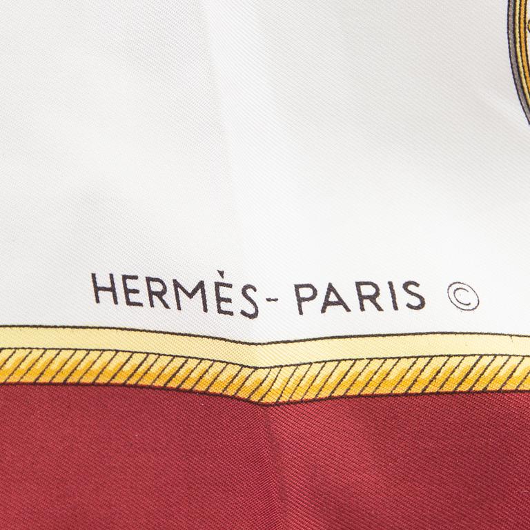 Hermès, scarf.