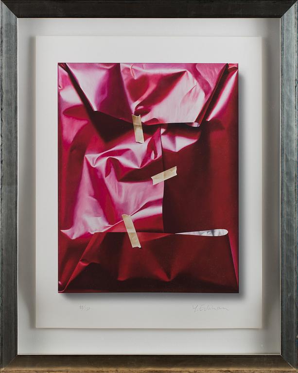 YRJÖ EDELMANN, färglitografi. Signerad och numrerad 80/150.