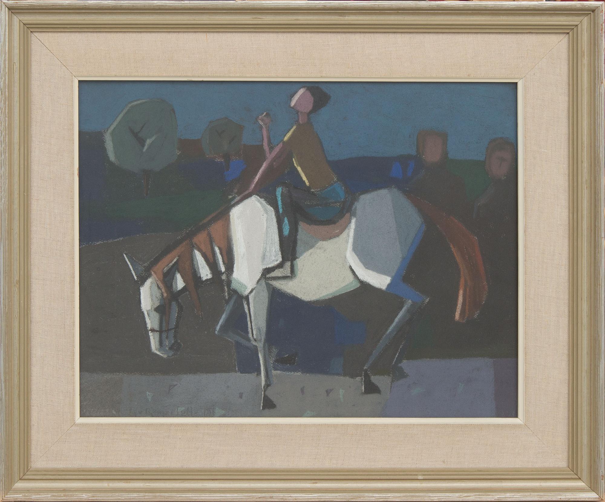 CARL GUNNAR VON GEGERFELT, pastell, signerad och daterad 1956.