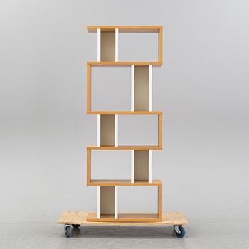 Terence Conran, a 'Counterbalance' oak bookcase, Content by Terence Conran.