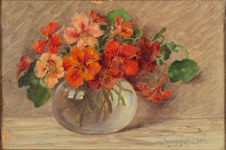 Fanny Hjelm, Flower Still Life.