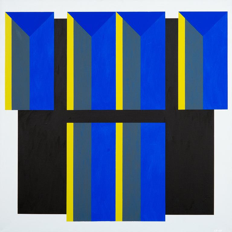 LARS HOLMSTRÖM, akryl på duk, signerad och daterad -88.