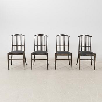 Kerstin Hörlin-Holmquist, chairs, 4 pcs, "Charlotte", Asko, 1970s.