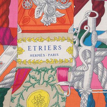 Hermès, sjal, "Etriers".