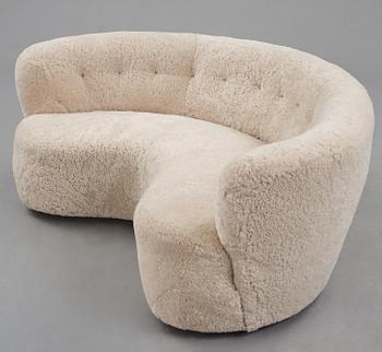 Scandinavian Modern, a mid-20th century sofa.