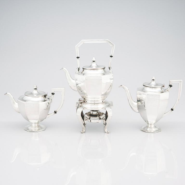 Schatull med silverservis, Japan, Miyamoto Shoko, Tokyo, tidigt 1900-tal.
