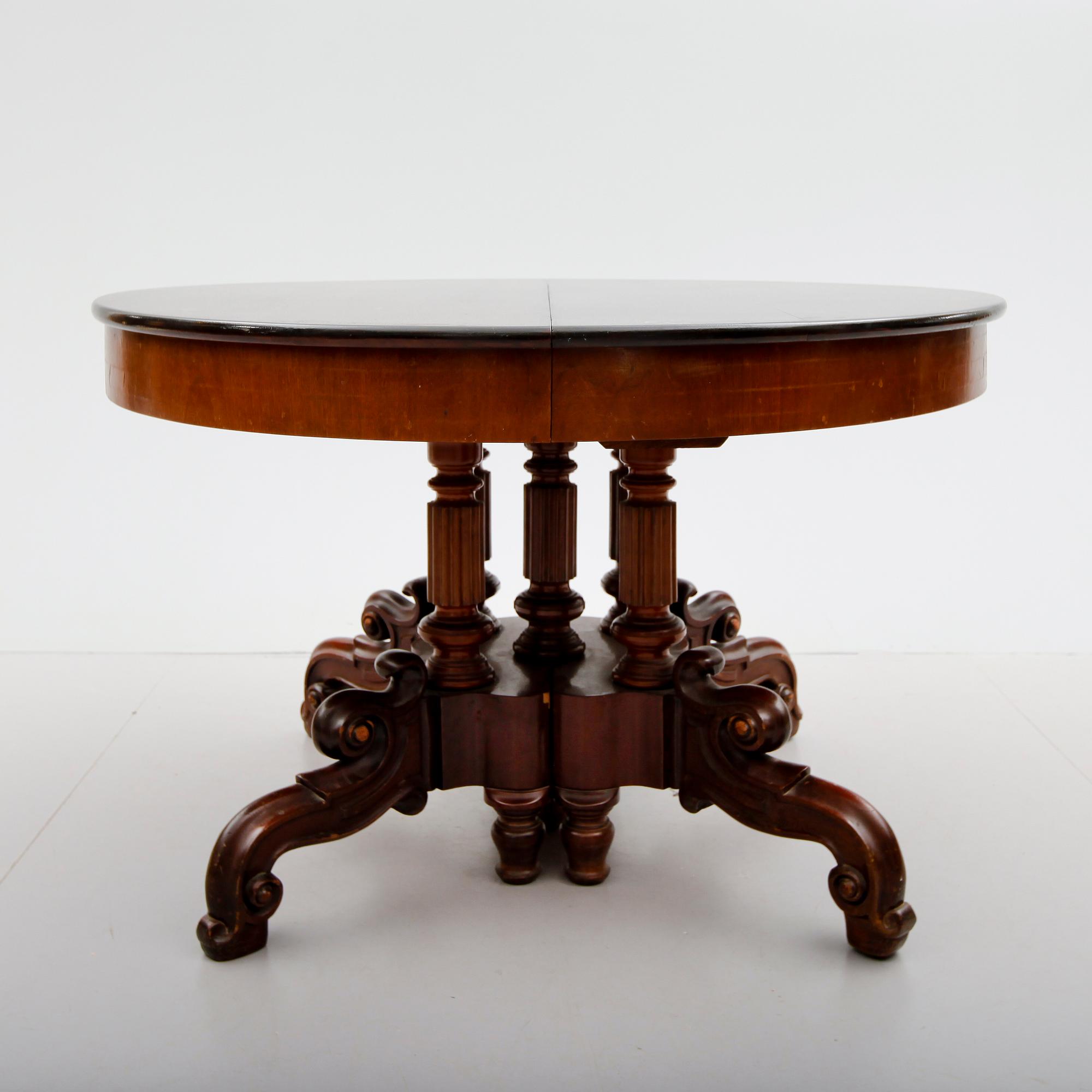 MATBORD, senempire, 1800-talets mitt.