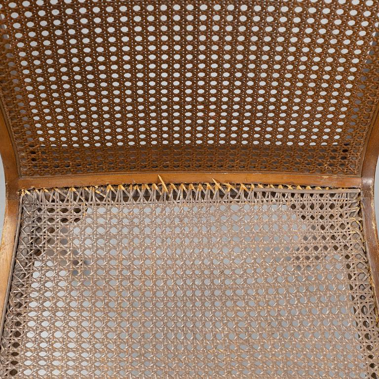 Carl Malmsten, stolar 4 st, "Brevik", Nordiska Kompaniet, daterade 1931.